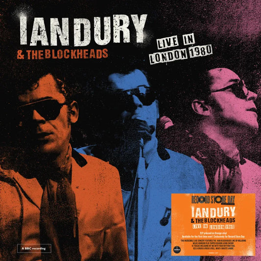 Ian Dury & The Blockheads "Live In London 1980" 2xLP (Orange Vinyl) (RSD 2026)