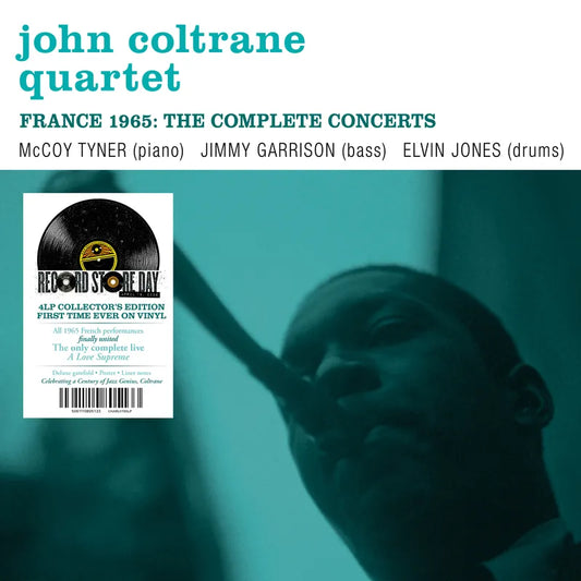 John Coltrane Quartet "France 1965: The Complete Concerts" 4xLP (RSD 2026)