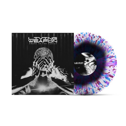 PRE-ORDER: Living Weapon "Death In The Family" LP (Black in Clear w/Splatter Vinyl)