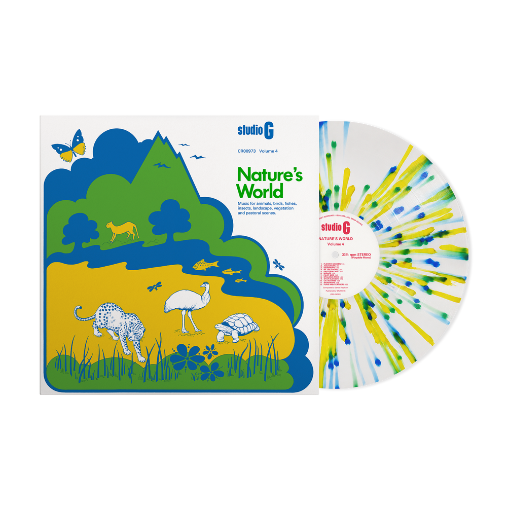 PRE-ORDER: Studio G "Nature's World (Jazz Dispensary Series)" LP (Multicolor Splatter Vinyl)