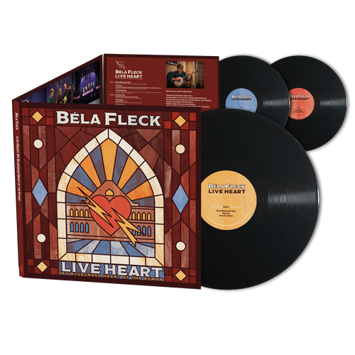 PRE-ORDER: Bela Fleck "Live Heart: My Bluegrass Heart At The Ryman" 3xLP