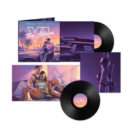 PRE-ORDER: V/A "Grand Theft Auto VI: The Album" 2xLP + Poster