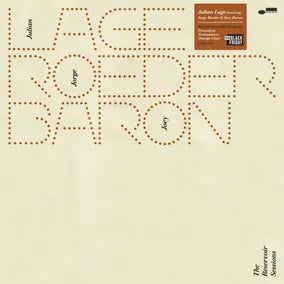 Julian Lage (feat. Jorge Roeder & Joey Baron) “The Reservoir Sessions” 12" EP (Transparent Orange Vinyl) (Black Friday 2026)