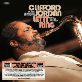 Clifford Jordan “Let It Ring: Live at the Jazz Showcase” 2xLP (180g) (Black Friday 2026)