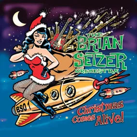 The Brian Setzer Orchestra “Christmas Comes Alive!” 2xLP (Picture Disc) (Black Friday 2026)