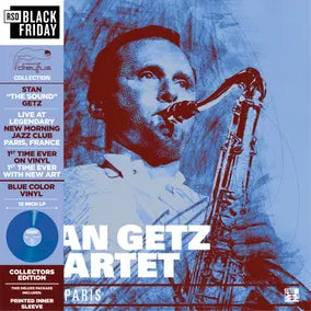 Stan Getz Quartet “Live in Paris '85” LP (Opaque Dark Blue Vinyl) (Black Friday 2026)