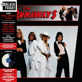The Runaways “And Now... The Runaways” LP (Double Split Black and White Color Vinyl) (Black Friday 2026)