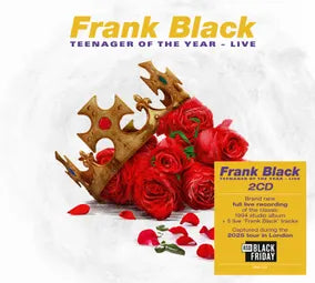 Frank Black “Teenager of the Year: Live” 2xCD (Black Friday 2026)