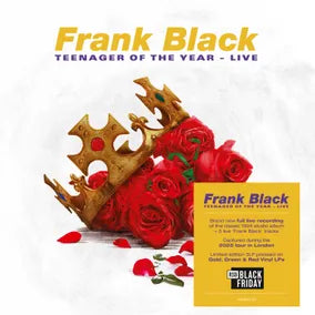 Frank Black “Teenager of the Year: Live” 3xLP (Gold, Green, & Red Vinyl) (Black Friday 2026)