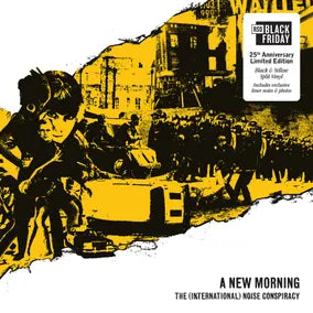 The (International) Noise Conspiracy “A New Morning, Changing Weather (25th Anniversary Edition)” LP (Yellow/Black Split Vinyl) (Black Friday 2026)