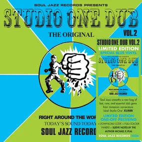 Soul Jazz Records presents “Studio One Dub Vol. 2 ” 2xLP (Sky Blue Vinyl) (Black Friday 2026)