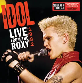 Billy Idol “Live From The Roxy 1982” 2xLP (Translucent Red Smoke Vinyl) (Black Friday 2026)