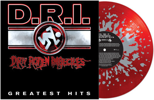 D.R.I "Greatest Hits" LP (Red/Silver Splatter)