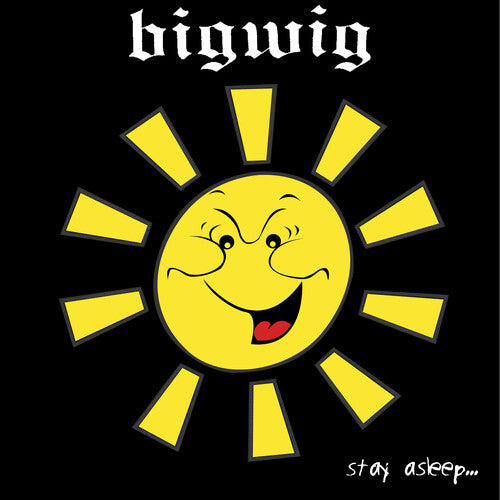 Bigwig "Stay Asleep" LP (Yellow w/ Black Splatter)
