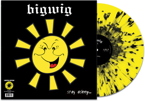 Bigwig "Stay Asleep" LP (Yellow w/ Black Splatter)