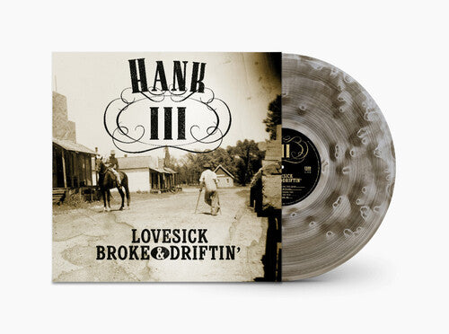 Hank III "Lovesick, Broke, and Driftin'" LP (Ghostly Colored)
