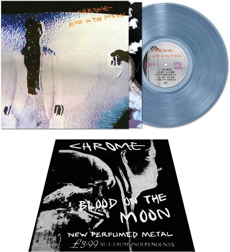 DAMAGED: Chrome "Blood On The Moon" LP + CD (Ice Blue)