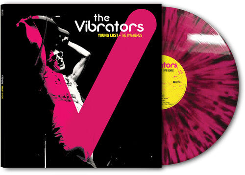 The Vibrators "Demos 1976" LP (Black/Pink Splatter)