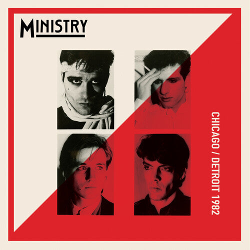 Ministry "Chicago/Detroit 1982" LP (Red Marble Vinyl)