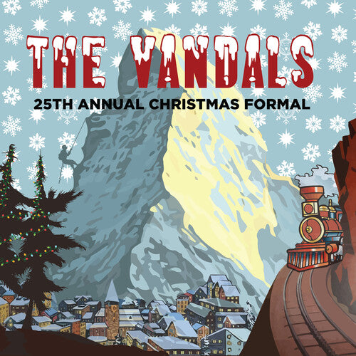 The Vandals "25th Annual Christmas Formal" LP (Red Marbled)