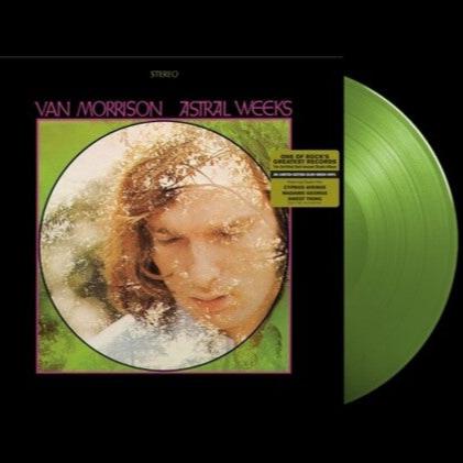 DAMAGED: Van Morrison ''Astral Weeks'' LP (Olive Green Vinyl)