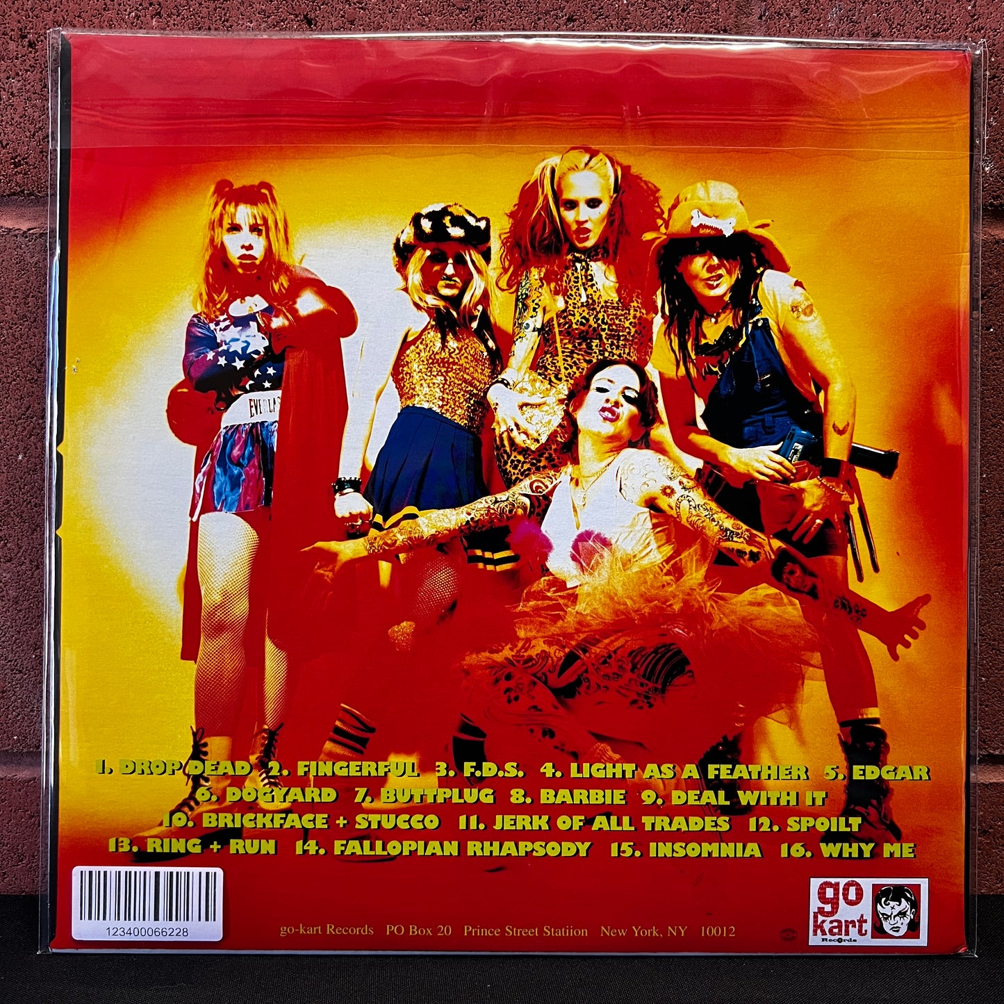 Used Vinyl: Lunachicks ‎"Jerk Of All Trades" LP+7" (1995 Press - With Poster Insert)