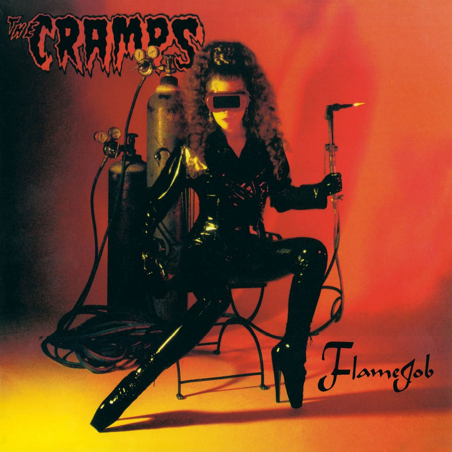 The Cramps "Flamejob" LP (Blue Vinyl)