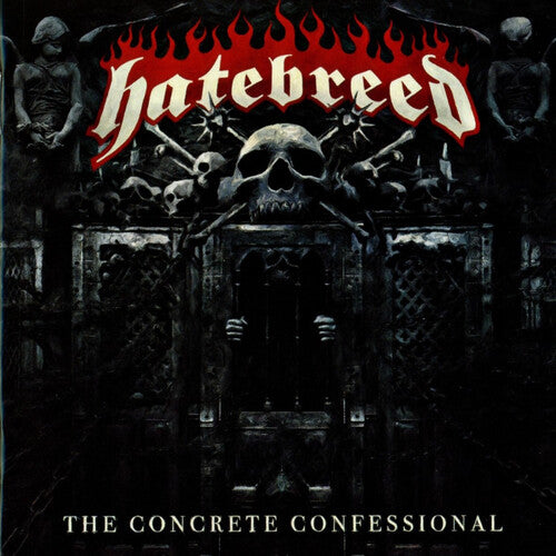 Hatebreed "The Concrete Confessional" LP (Clear Red Splatter Vinyl)