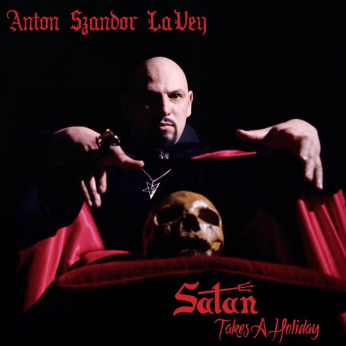 Anton Lavey "Satan Takes A Holiday" LP (Red Marble)