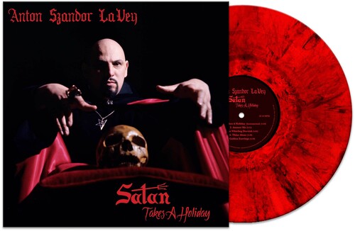 Anton Lavey "Satan Takes A Holiday" LP (Red Marble)