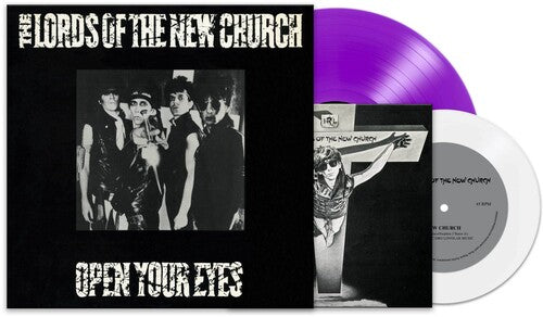 The Lords of the New Church "Open Your Eyes" LP + 7" (Purple/White)