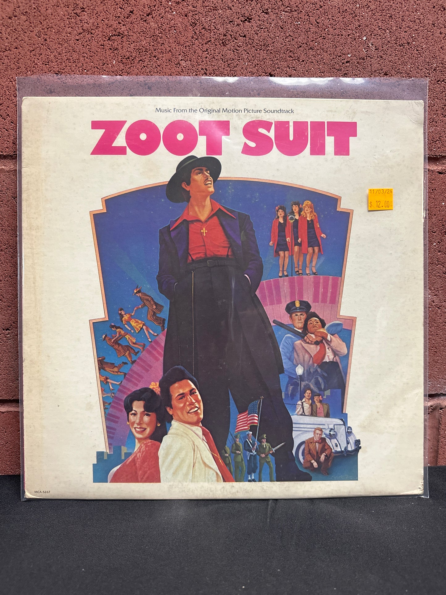 Used Vinyl:  Daniel Valdez ”Zoot Suit - Music From The Original Motion Picture Soundtrack” LP