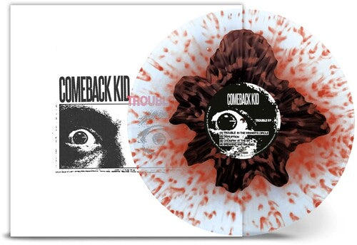 Comeback Kid "Trouble" 12" EP (Clear w/ Black & Red Splatter)