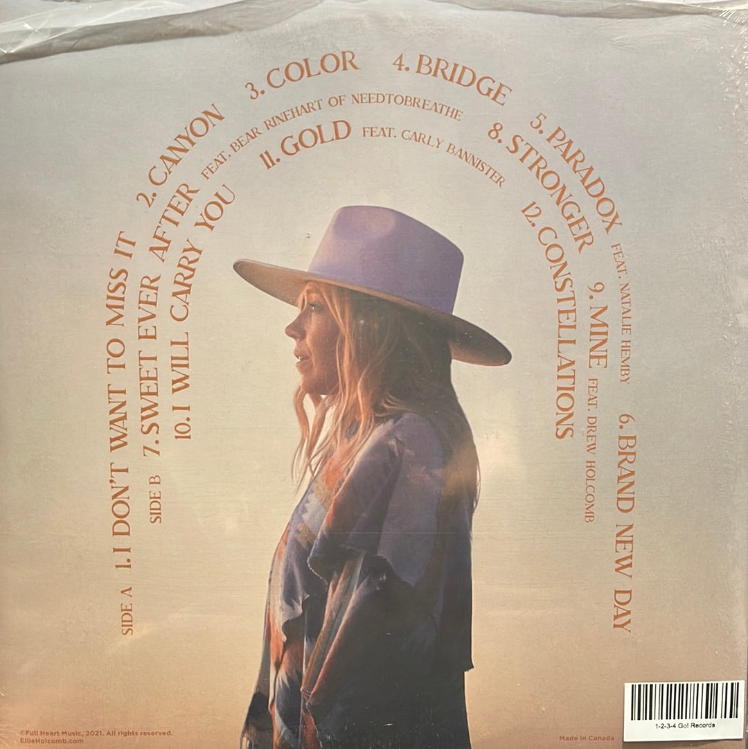 USED VINYL: Ellie Holcomb "Canyon" LP (Blue & Bone Vinyl)