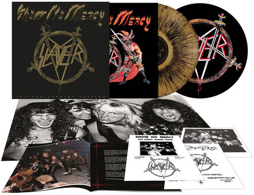 Slayer "Show No Mercy (40th Anniversary Edition)" LP (Gold Black Dust)