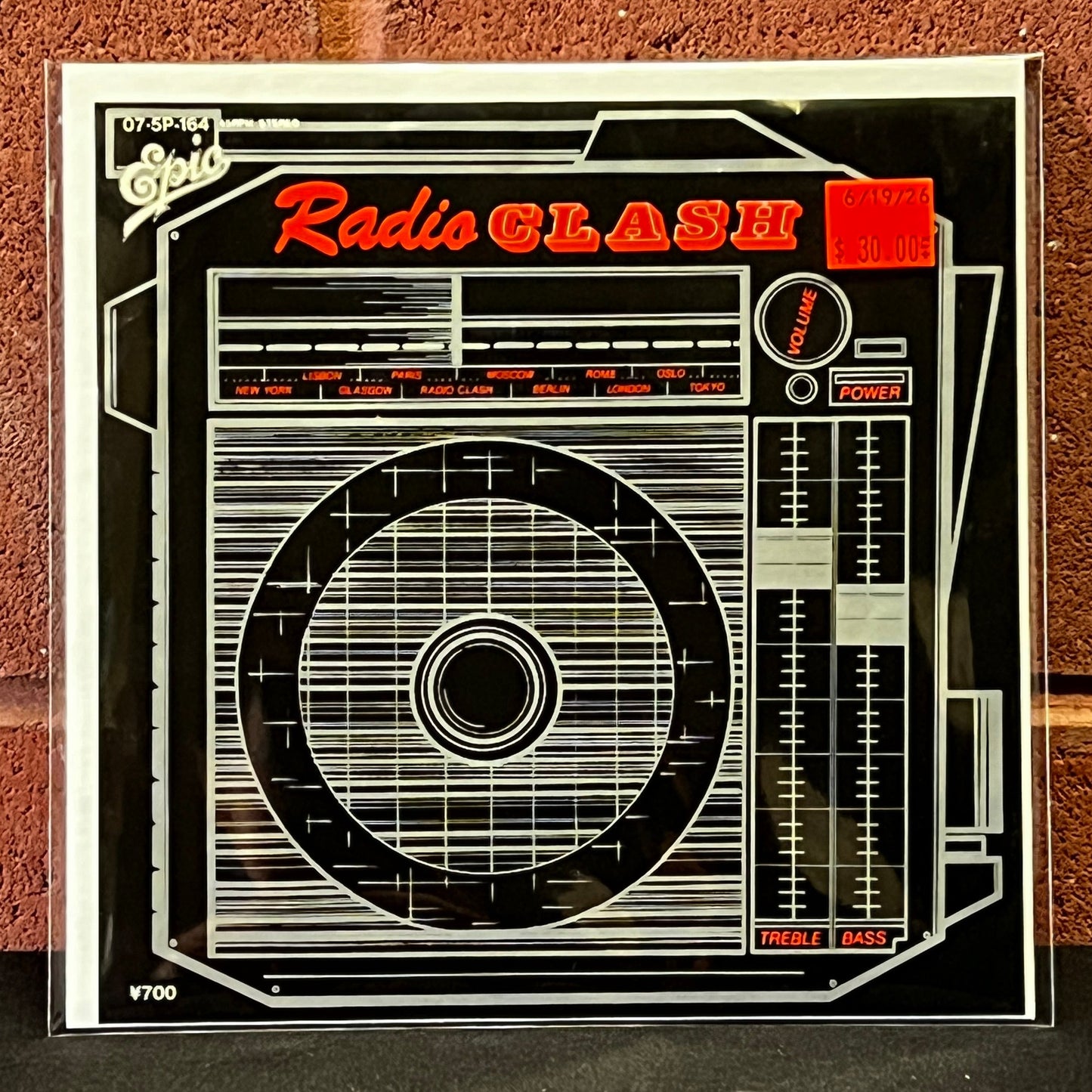 Used Vinyl: The Clash "This Is Radio Clash / Radio Clash" 7" (1981 Japanese Press)