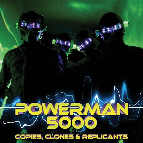 Powerman 5000 "Copies, Clones & Replicants" LP (Neon Yellow)