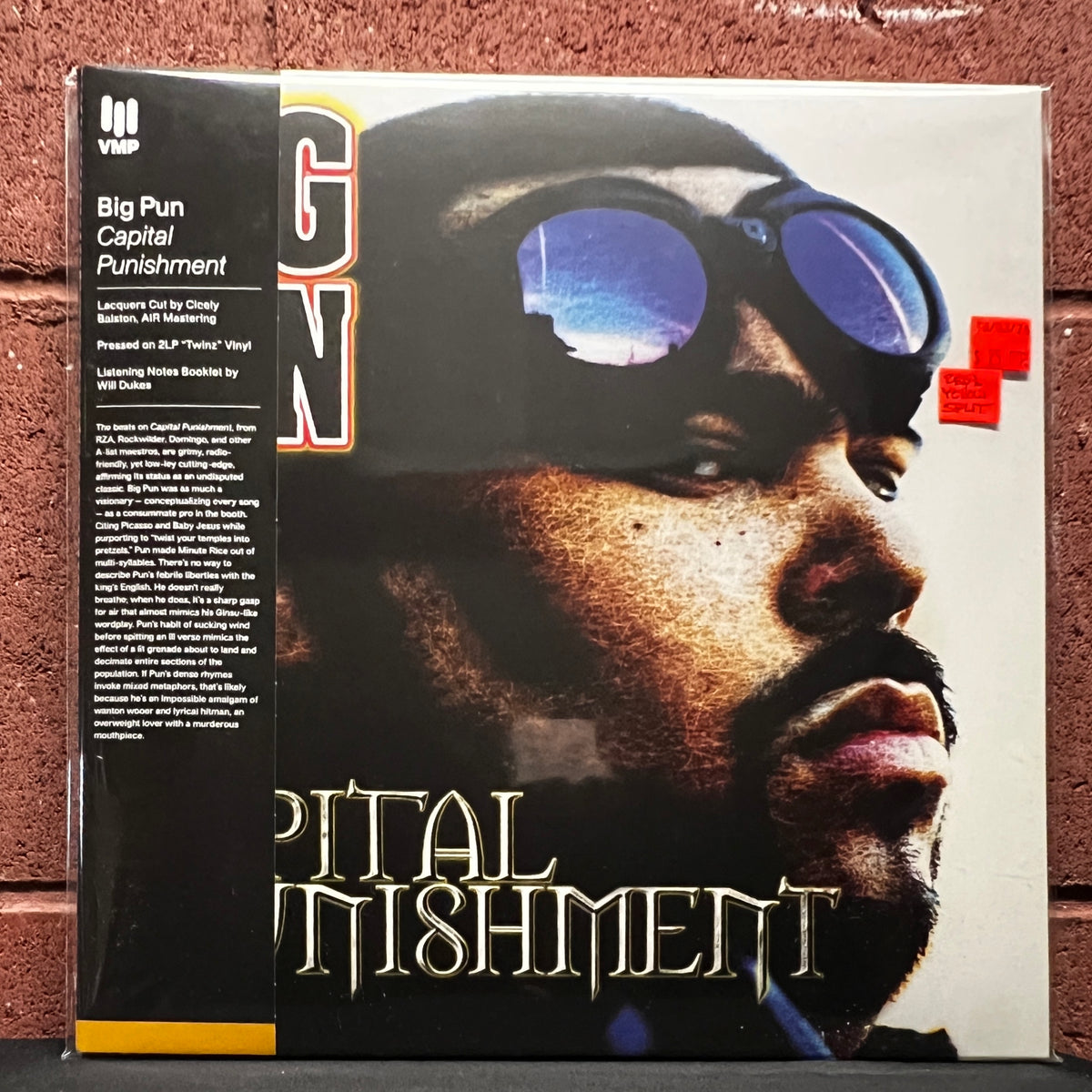 Used Vinyl: Big Pun "Capital Punishment" 2xLP (2024 Press - Red/Yellow Split Vinyl)