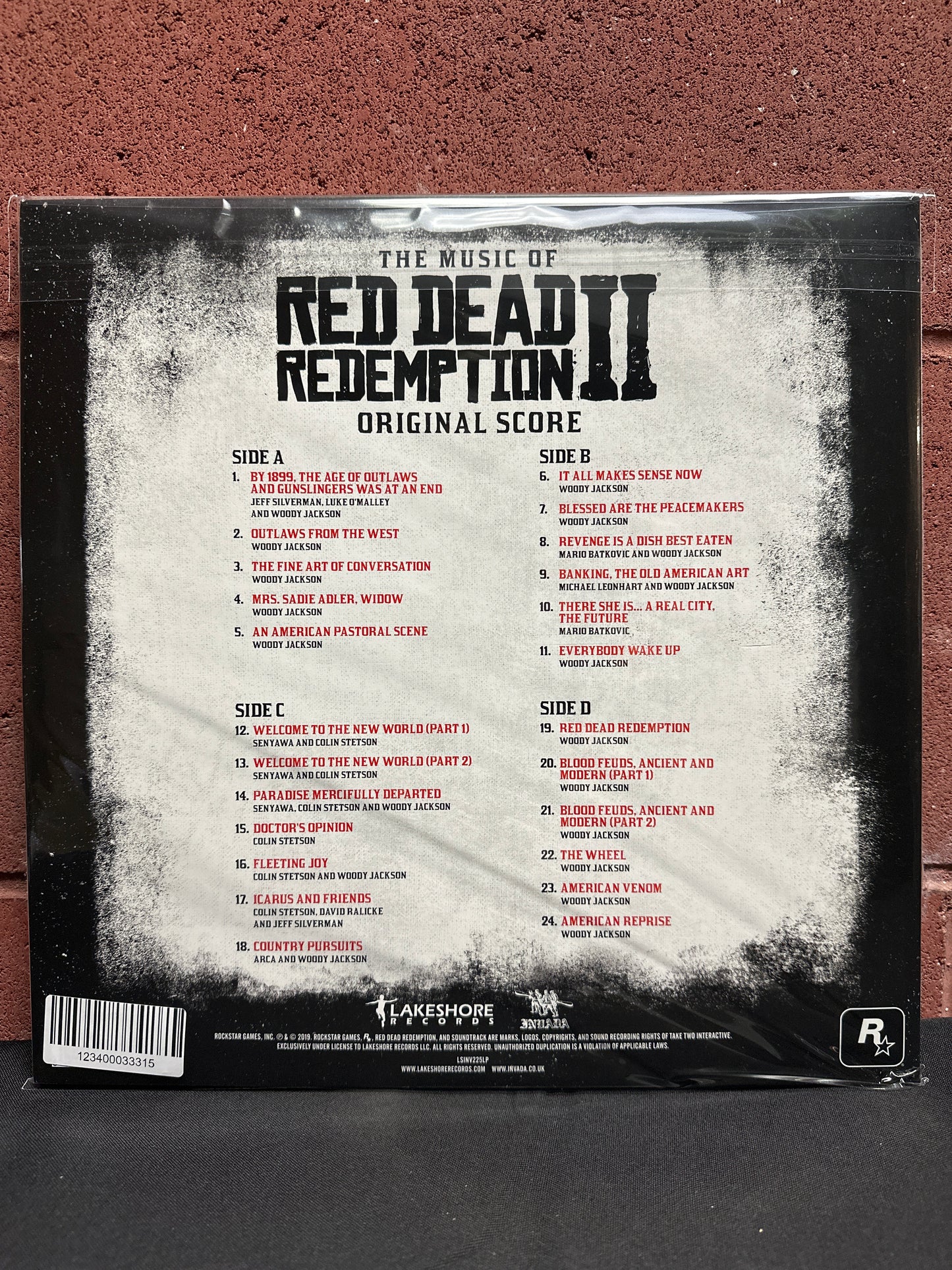 Used Vinyl:  Various ”The Music Of Red Dead Redemption II (Original Score)” 2xLP (Clear vinyl)