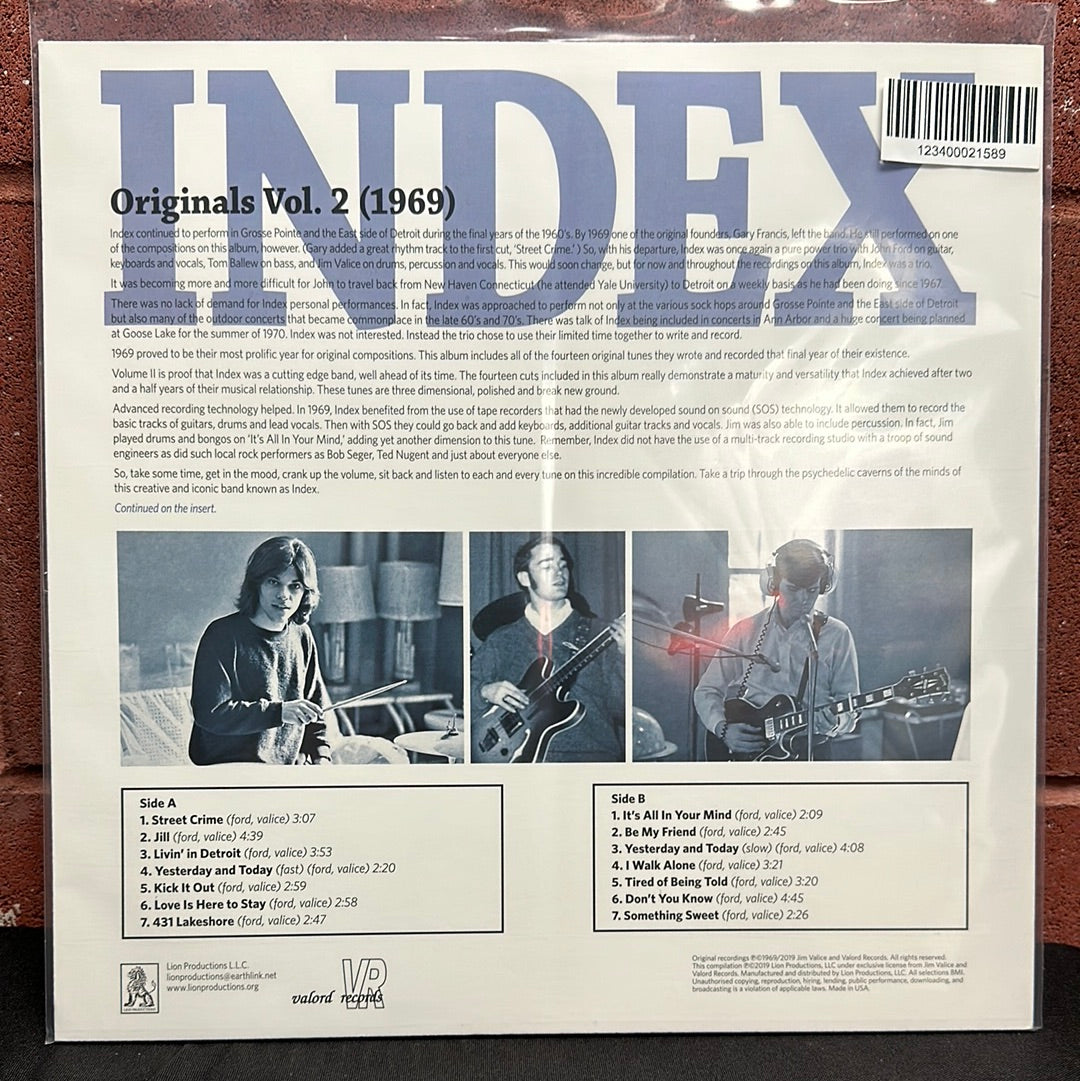 Used Vinyl:  Index ”Originals Vol. 2 (1969)” LP