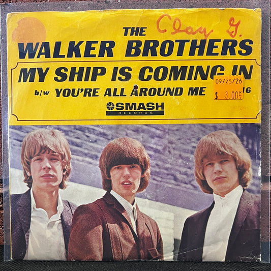 Used Vinyl: Walker Brothers "My Ship is Coming In" 7"