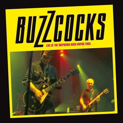 PRE-ORDER: Buzzcocks "Live At The Shepherds Bush Empire" 2xLP + DVD