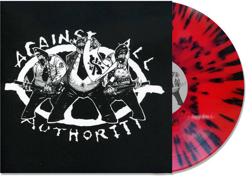 Against All Authority "24 Hour Roadside Resistance" LP (Red w/ Black Splatter)