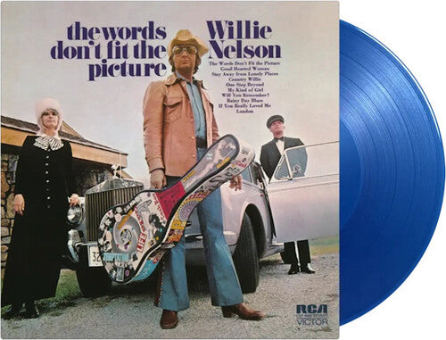 PRE-ORDER: Willie Nelson "Words Don't Fit The Picture" LP (180gm Translucent Blue)