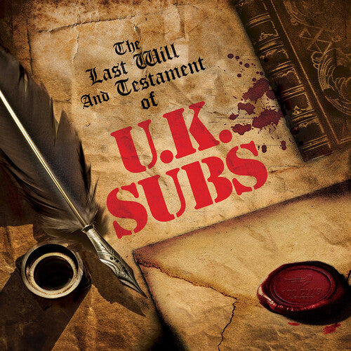 UK Subs "The Last Will and Testament of Uk Subs" 2xLP (Gold Vinyl)