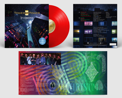PRE-ORDER: Tower of Power "It's Christmas" LP (Red Vinyl)