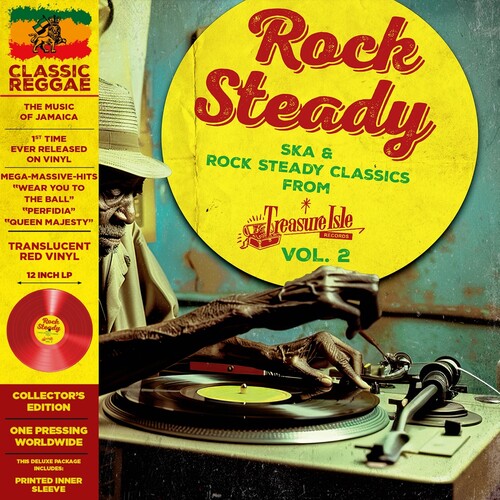 Various Artists "Ska & Rock Steady Classics From Treasure Isle Vol 2" LP (Translucent Red Vinyl)