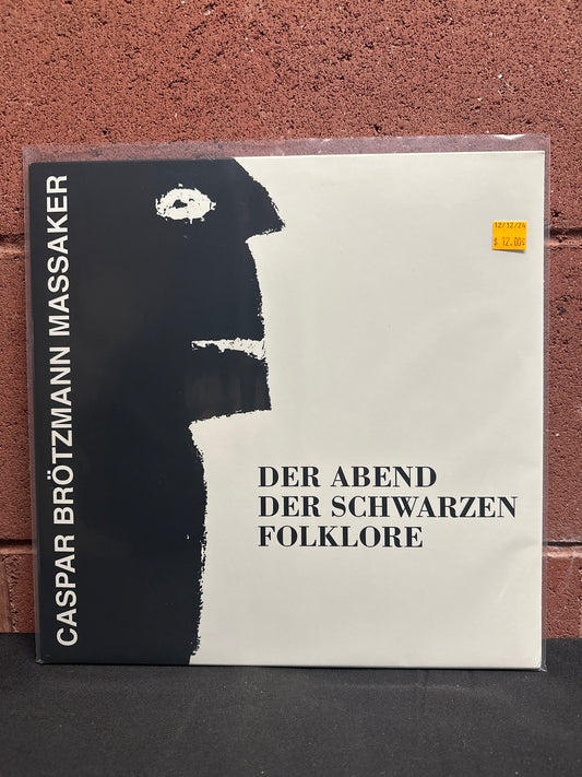 Used Vinyl:  Caspar Brotzmann Massaker ”Der Abend Der Schwarzen Folklore” LP