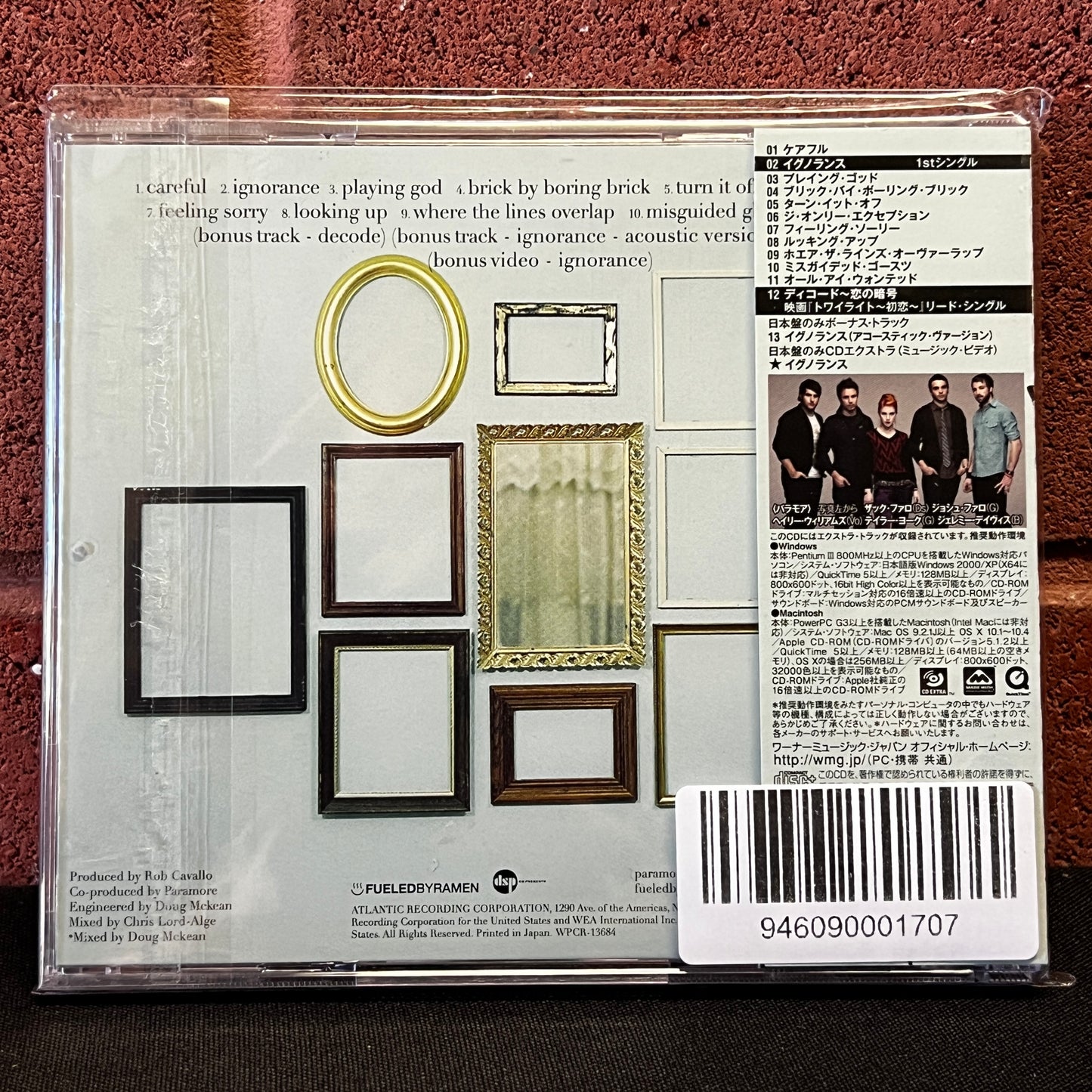 Used CD: Paramore "Brand New Eyes" CD (2009 Japanese Press w/ Bonus Tracks)
