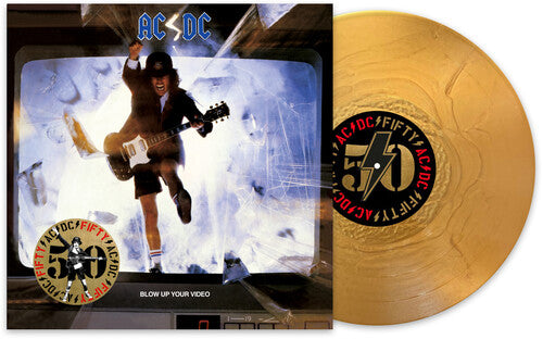 AC/DC "Blow Up Your Video (50th Anniversary)" LP (GOLD VINYL)